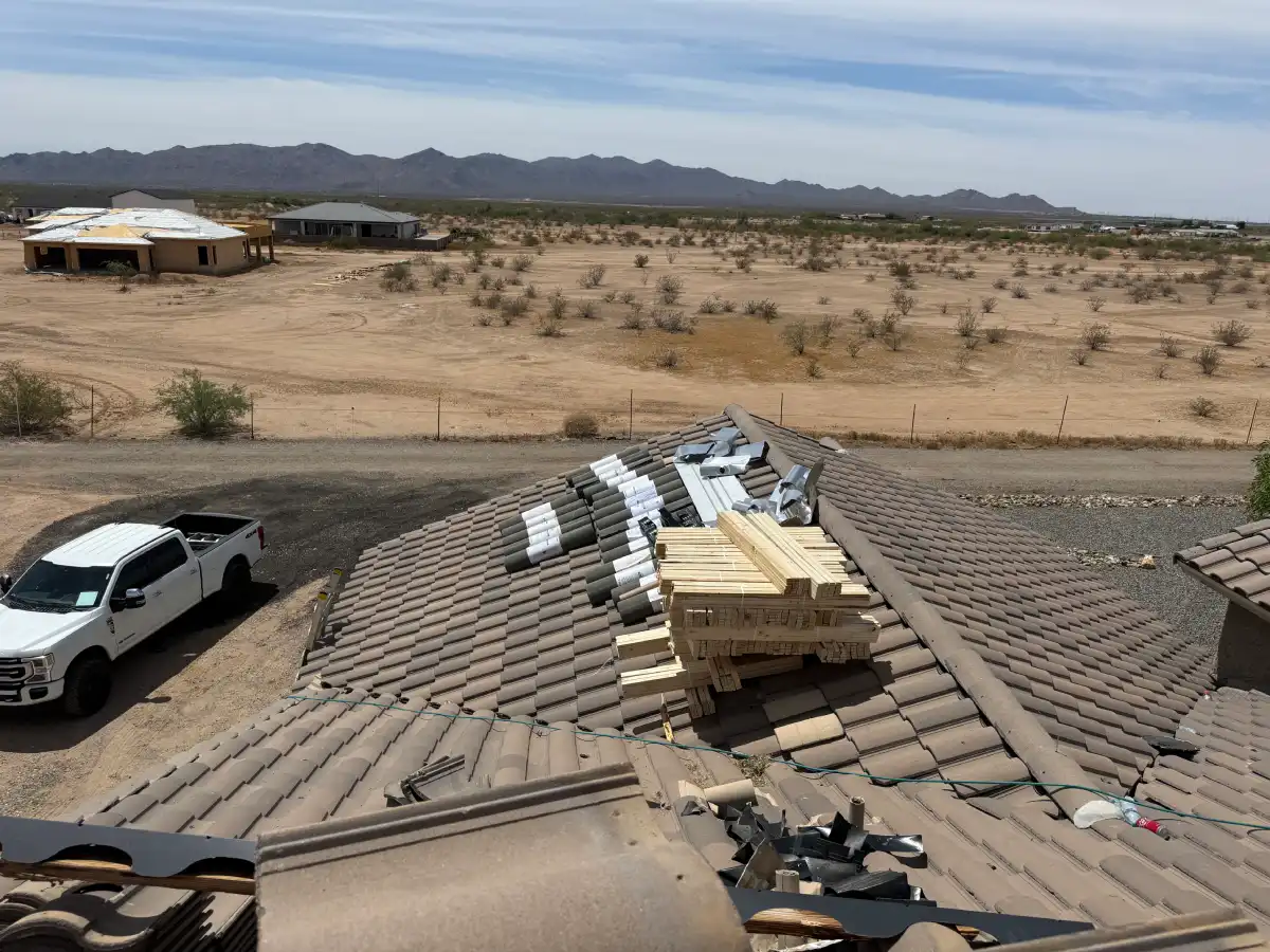 Avondale roofing for open desert exposure