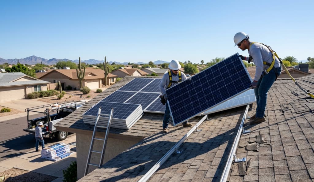 Solar Panel Removal for Roof Replacement Arizona 2026